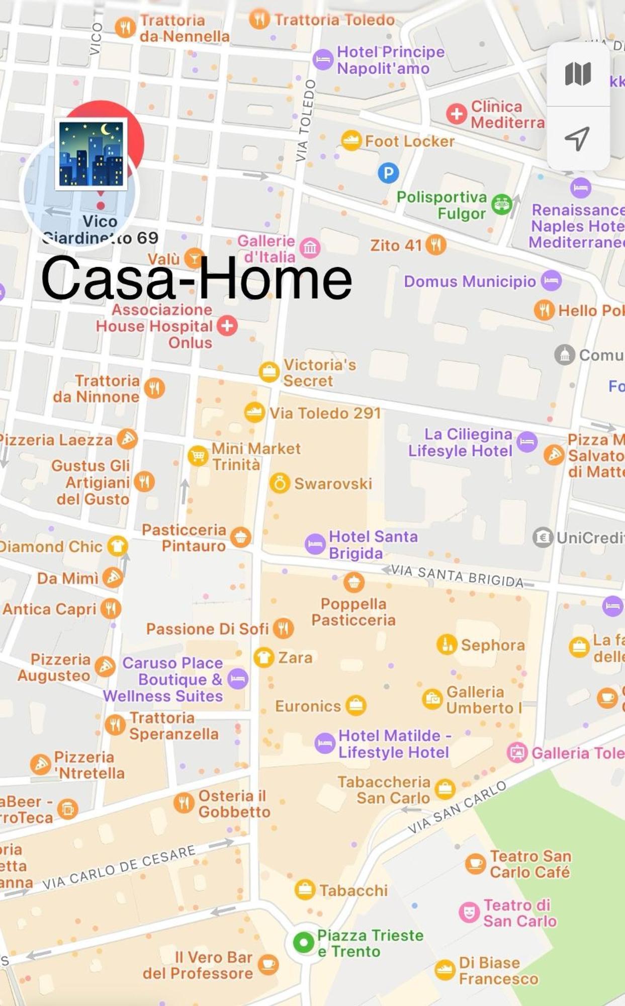 La Casa Di Sarah Aspetta Voi Apartment Napoli Bagian luar foto